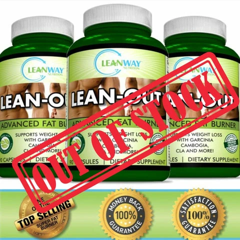 Lean-Out“A POWERFUL MAXIMUM STRENGTH THERMOGENIC FAT BURNER, NATURAL ENERGY BOOSTER AND APPETITE SUPPRESSANT”!        Single Bottle 90 count @